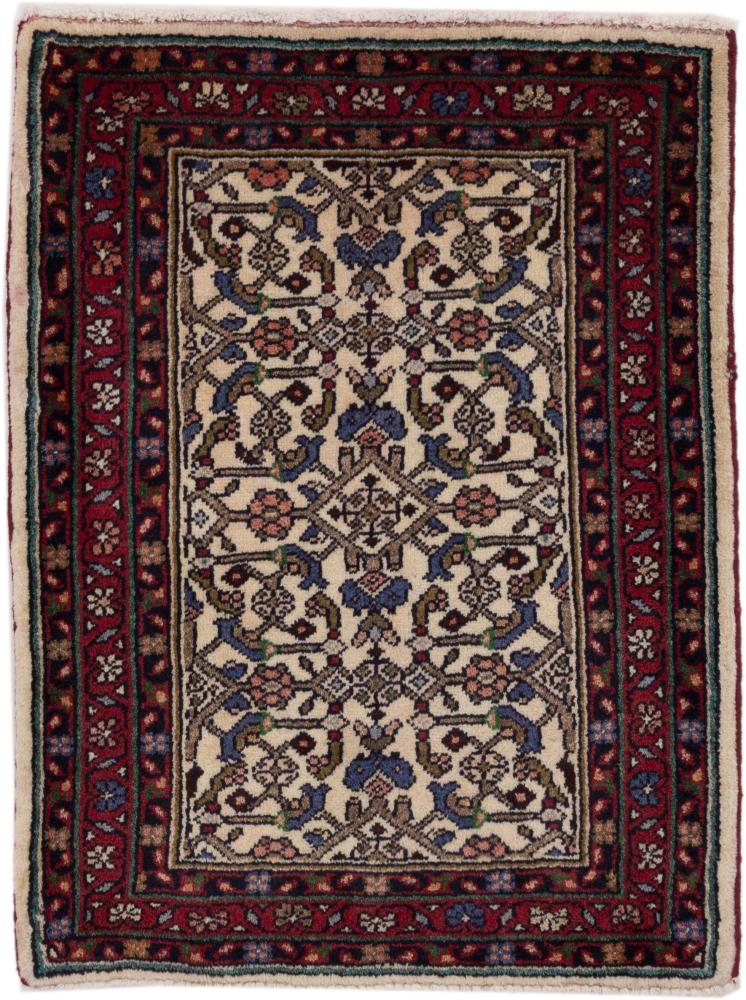 Tapis persan Hamadan 86x66 86x66, Tapis persan Noué à la main