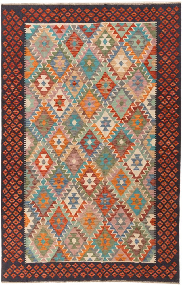 Alfombra afgana Kilim Afghan 297x197 297x197, Alfombra persa Tejido a mano
