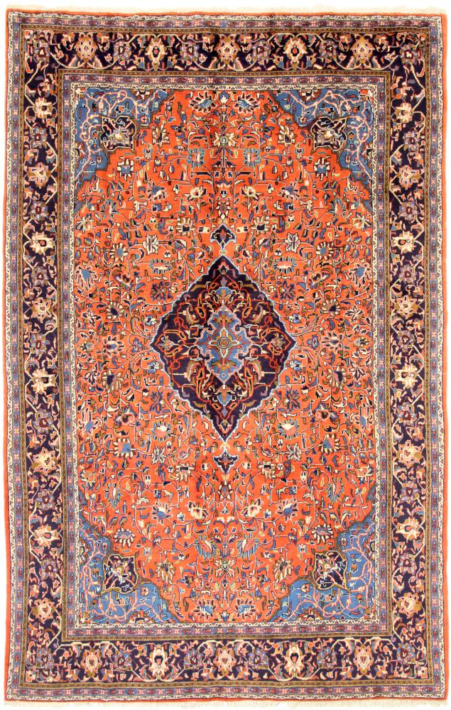 Tapete persa Sarough 307x199 307x199, Tapete persa Atado à mão