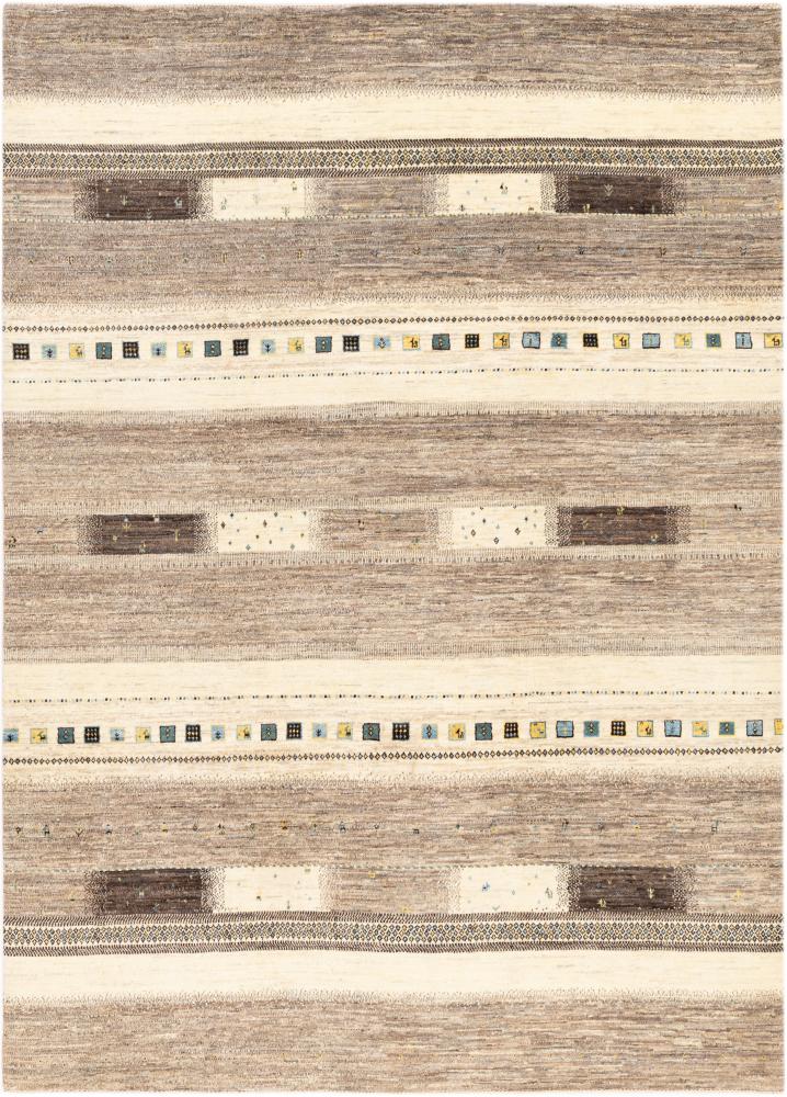 Persian Rug Persian Gabbeh Loribaft Tabiilbaft 9'11"x7'0" 9'11"x7'0", Persian Rug Knotted by hand