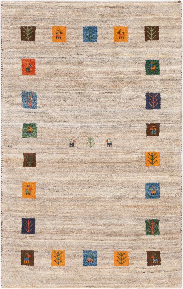 Tapis persan Persan Gabbeh Pure 123x78 123x78, Tapis persan Noué à la main
