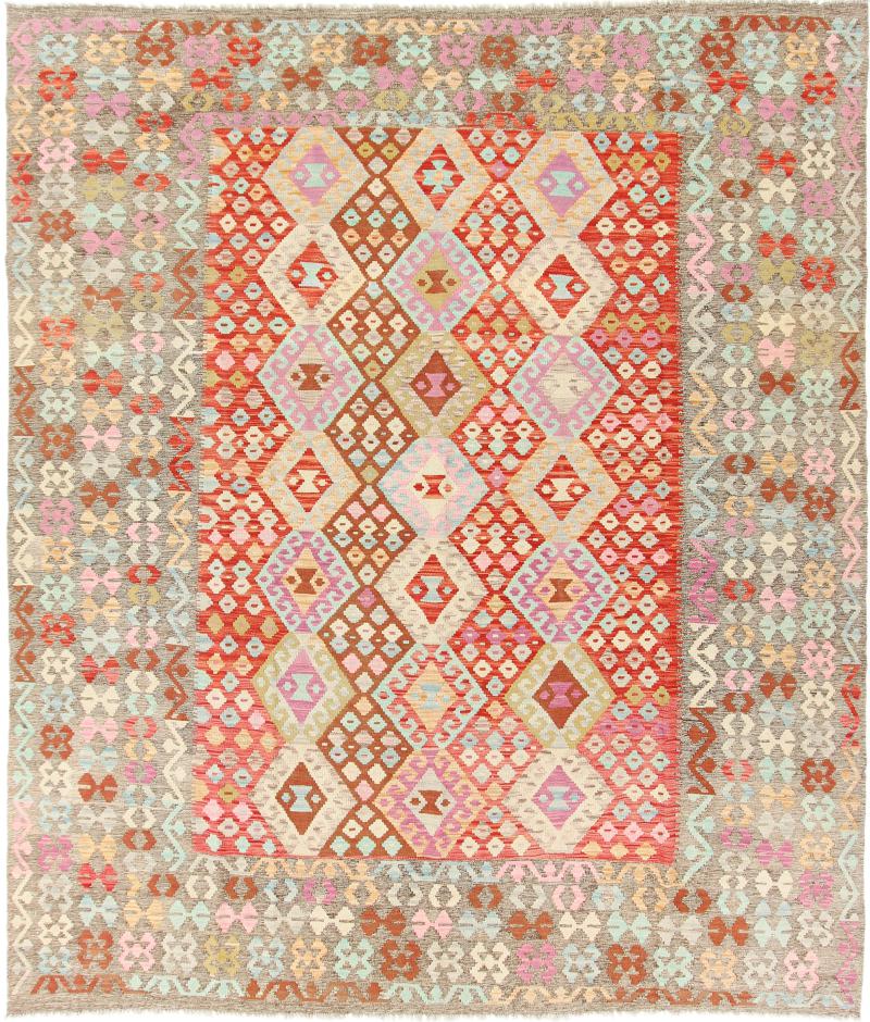 Tapete afegão Kilim Afegão Heritage 291x254 291x254, Tapete persa Tecido à mão