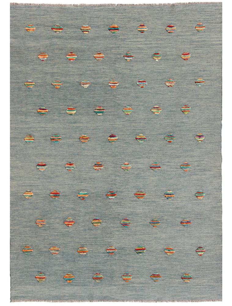 Alfombra afgana Kilim Afghan Nimbaft Edition 234x171 234x171, Alfombra persa Tejido a mano