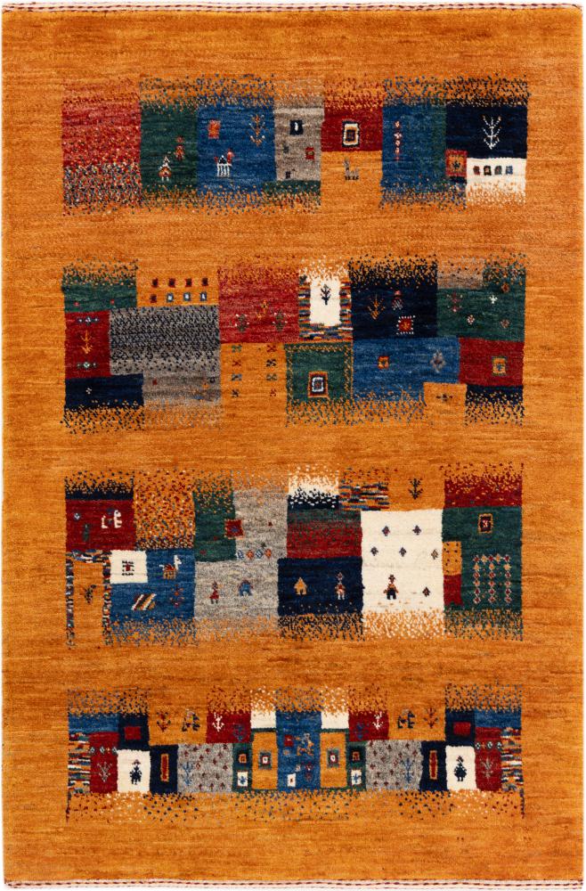 Persian rug Persian Gabbeh Loribaft Atelier 121x81 121x81, Persian rug Hand-knotted