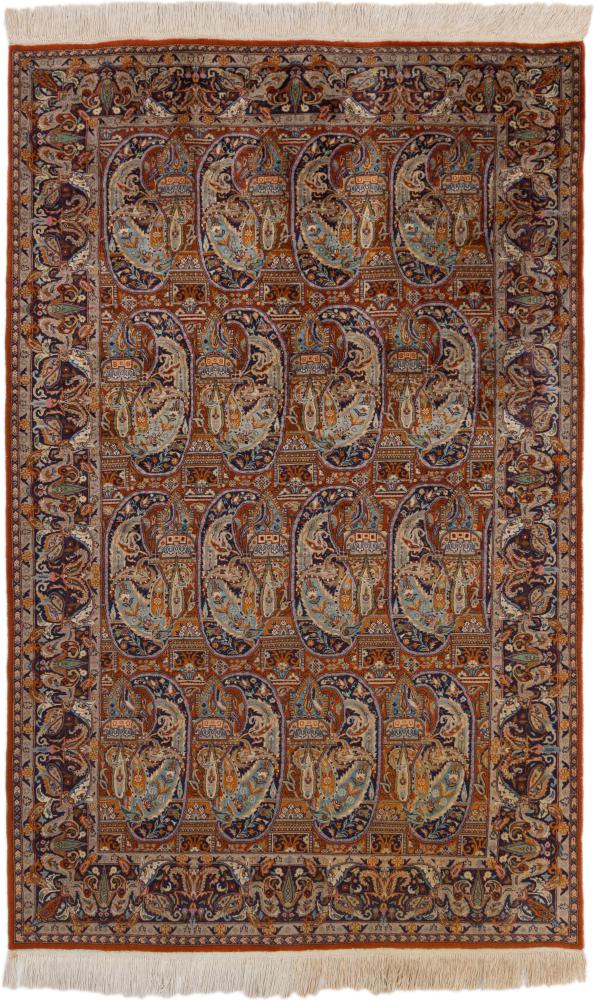 Indo rug Indo Isfahan 218x140 218x140, Persian Rug Knotted by hand