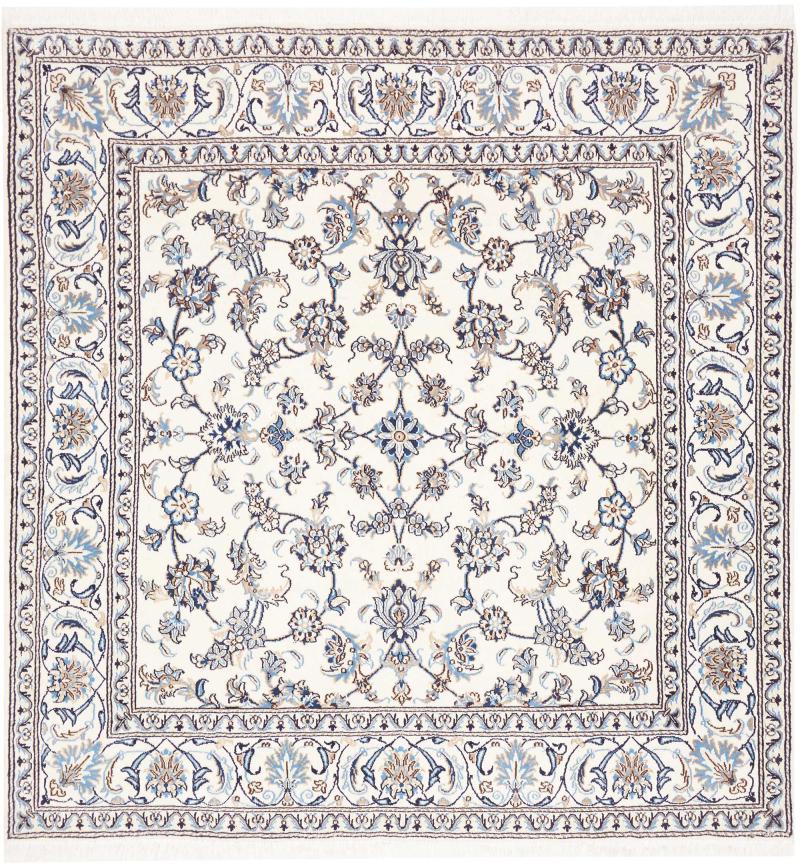 Persialainen matto Nain 201x197 201x197, Persialainen matto Solmittu käsin