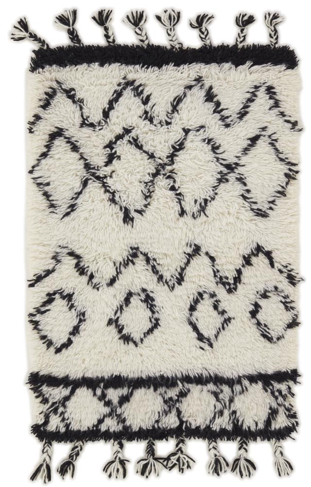 Tapis indien Gabbeh Design 91x61 91x61, Tapis persan Noué à la main