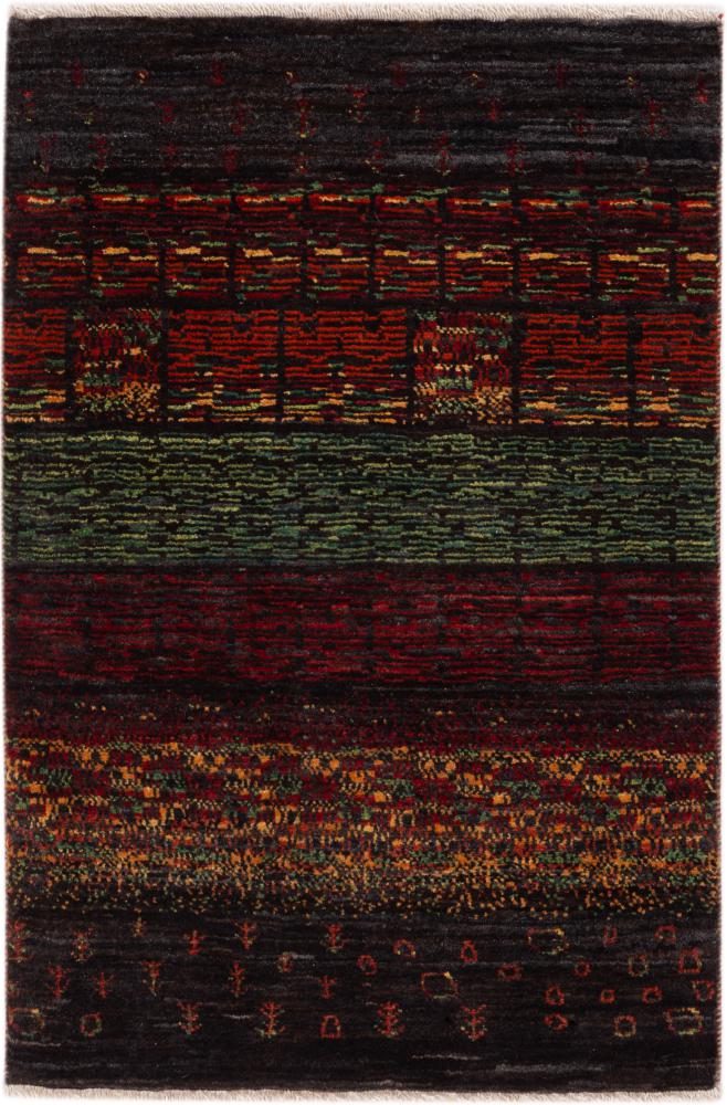 Persialainen matto Persia Gabbeh Loribaft Nowbaft 91x61 91x61, Persialainen matto Solmittu käsin