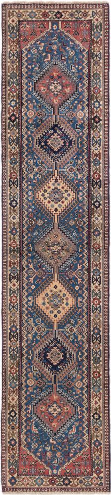 Persisk tæppe Yalameh 291x63 291x63, Persisk tæppe Knyttet i hånden