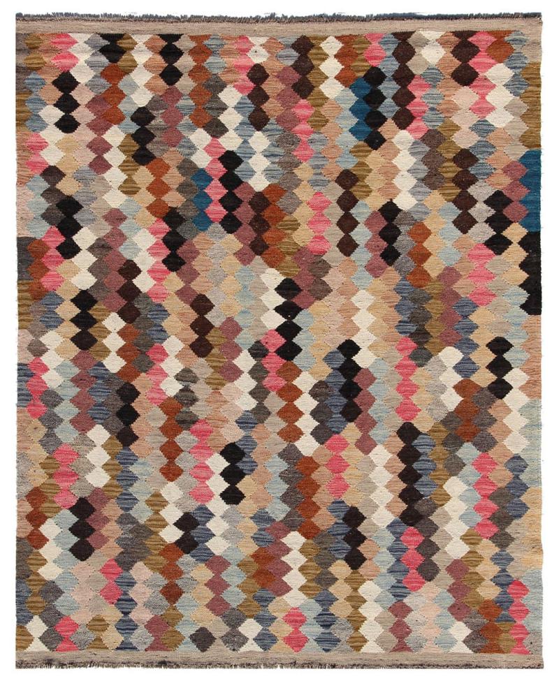 Afghan rug Kilim Afghan Heritage 6'7"x5'3" 6'7"x5'3", Persian Rug Woven by hand