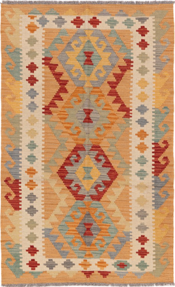 Afgański dywan Kilim Afghan 135x84 135x84, Dywan perski Ręcznie tkany