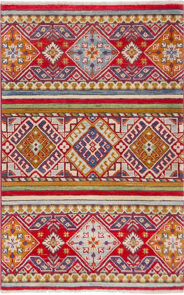 Afghan rug Kazak Ghazni 128x81 128x81, Persian Rug Knotted by hand