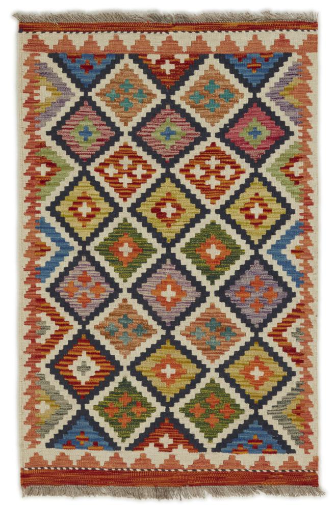 Tapete afegão Kilim Afegão 125x82 125x82, Tapete persa Tecido à mão