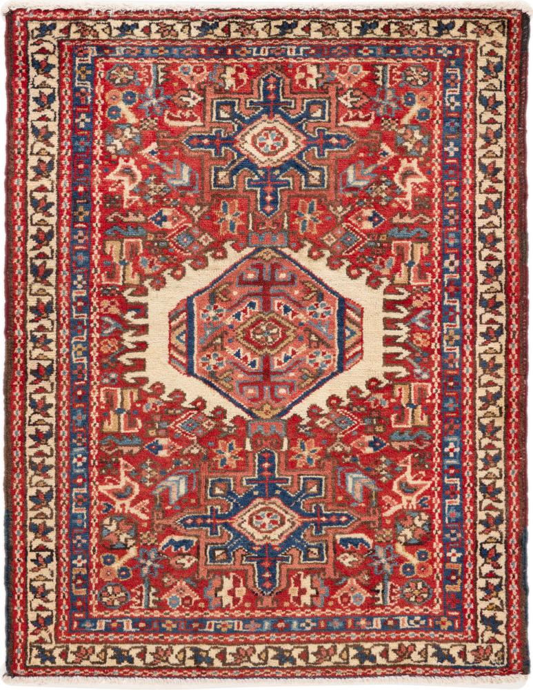 Persisk teppe Heriz Gammel 93x71 93x71, Persisk teppe Knyttet for hånd