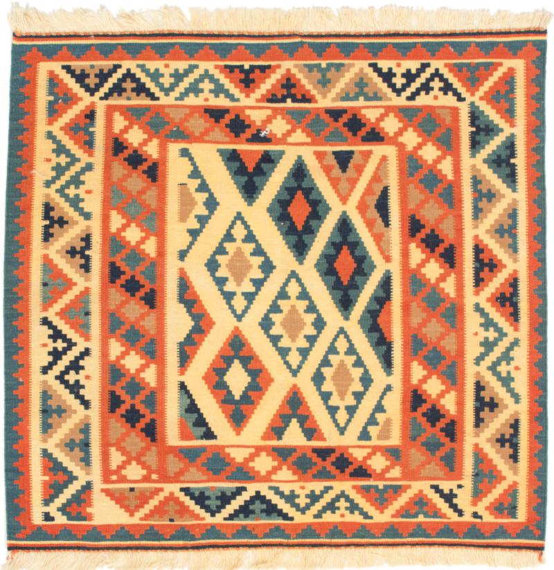 Perzsa szőnyeg Kilim Fars 100x98 100x98, Perzsa szőnyeg szőttesek