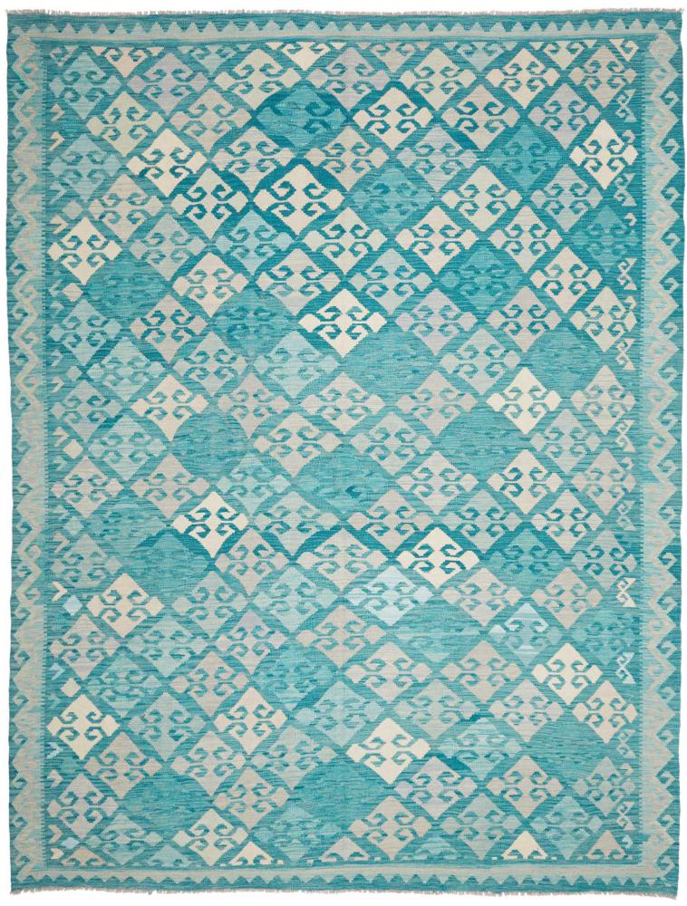 Afghanischer Teppich Kelim Afghan 343x251 343x251, Perserteppich Handgewebt