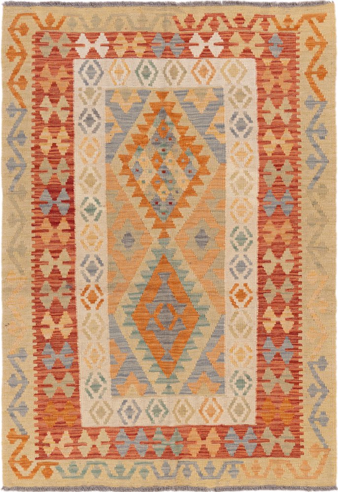 Afghaans tapijt Kilim Afghan 148x103 148x103, Perzisch tapijt Handgeweven