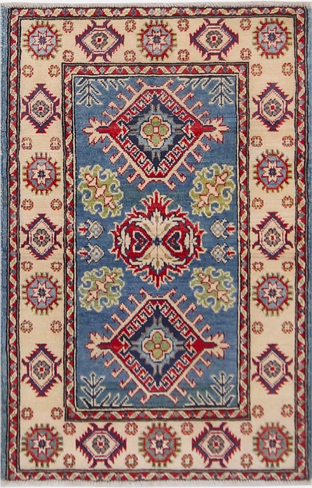 Afghansk tæppe Kazak Ghazni 128x79 128x79, Persisk tæppe Knyttet i hånden