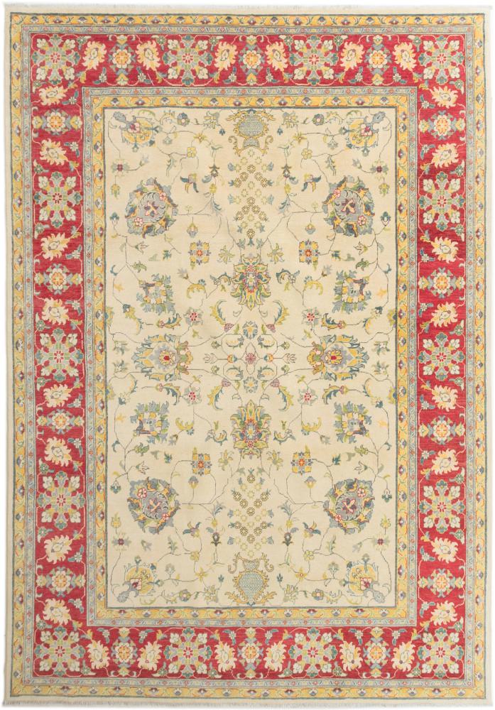 Tapis afghan Kazak 353x250 353x250, Tapis persan Noué à la main
