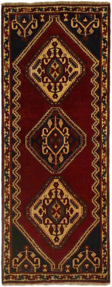 Persisk tæppe Shiraz 186x83 186x83, Persisk tæppe Knyttet i hånden