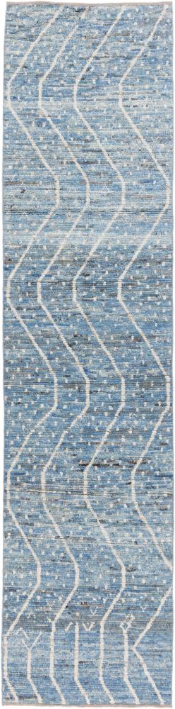 Afghan rug Berber Design 390x94 390x94, Persian Rug Knotted by hand