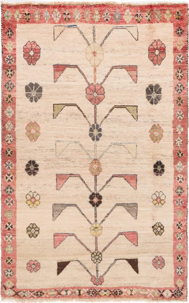 Alfombra persa Persia Gabbeh Ghashghai 158x101 158x101, Alfombra persa Anudado a mano