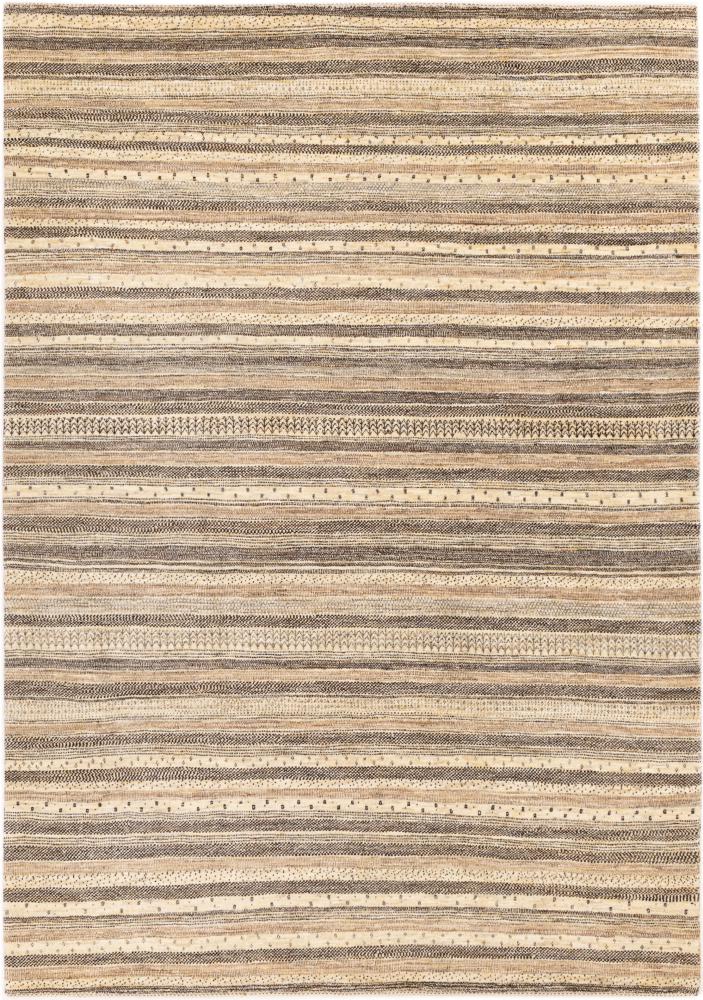 Persian Rug Persian Gabbeh Loribaft Tabiilbaft 9'6"x6'8" 9'6"x6'8", Persian Rug Knotted by hand