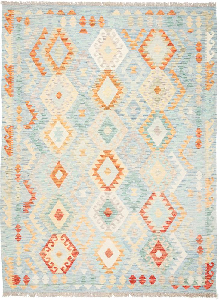 Alfombra afgana Kilim  Afghan 8'2"x5'11" 8'2"x5'11", Alfombra persa Tejido a mano