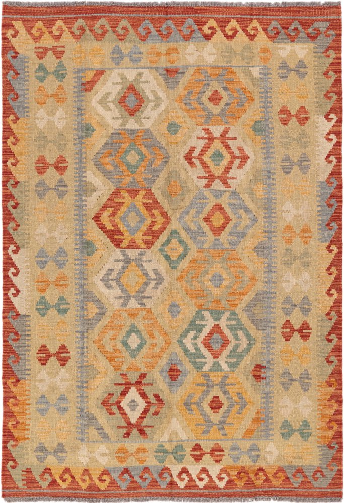 Afgán szőnyeg Kilim Afgán 179x125 179x125, Perzsa szőnyeg Kézzel szőtt