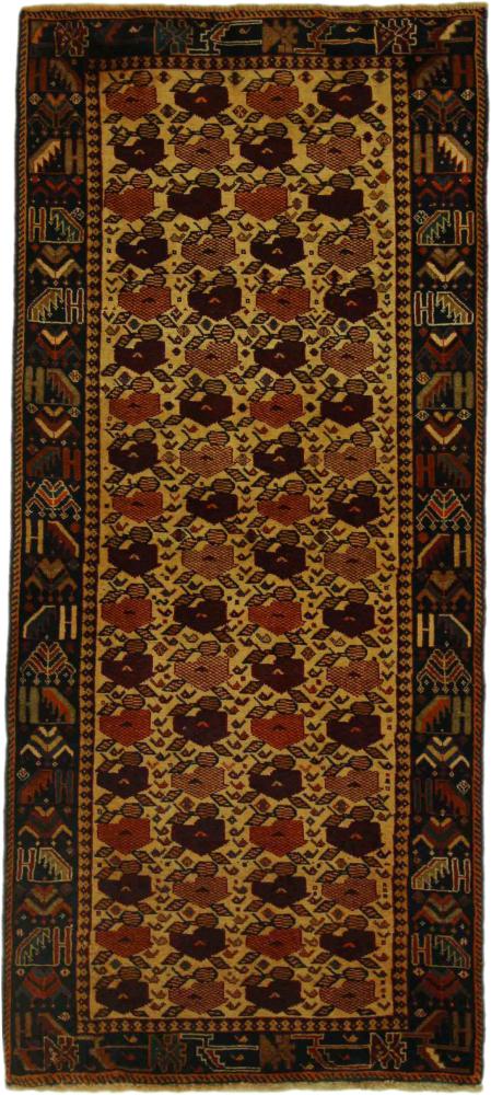 Persisk tæppe Shiraz 199x91 199x91, Persisk tæppe Knyttet i hånden