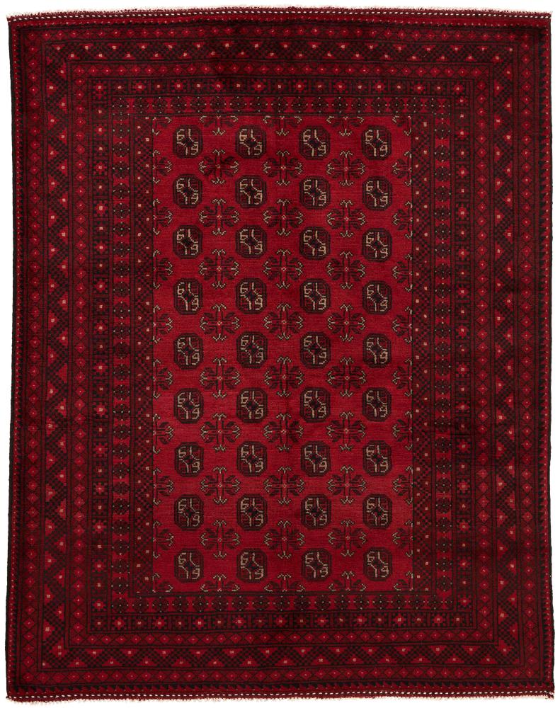 Tapete afegão Afegão Akhche 196x154 196x154, Tapete persa Atado à mão