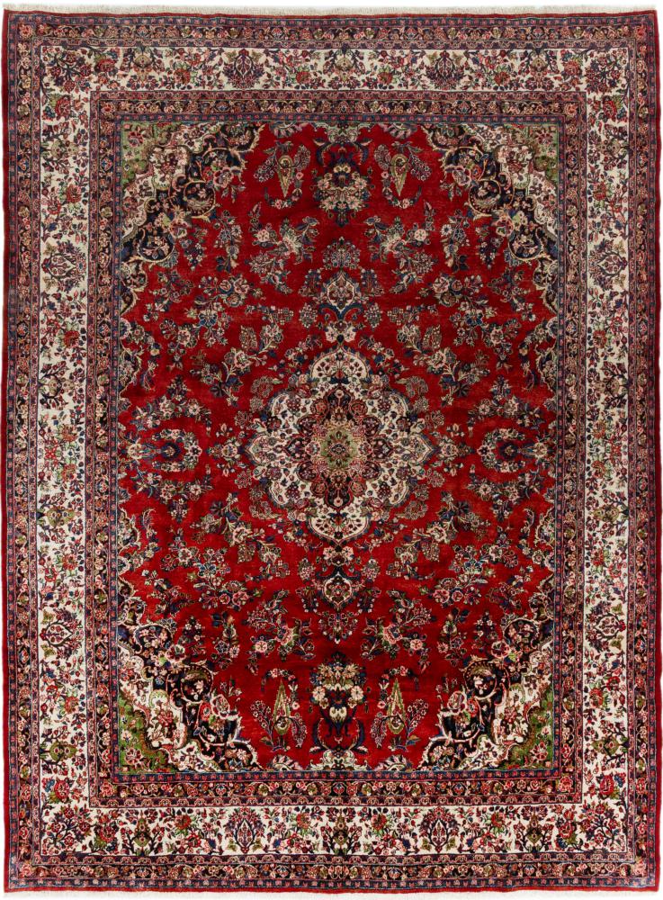 Persian Rug Hamadan Ekbatan 13'10"x10'6" 13'10"x10'6", Persian Rug Knotted by hand