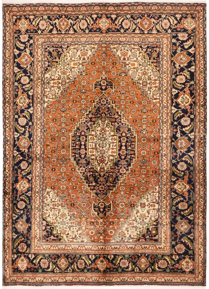 Tapete persa Tabriz 271x192 271x192, Tapete persa Atado à mão