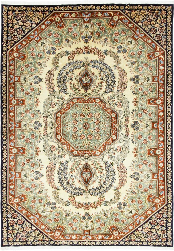 Tapis persan Kerman Rafsanjan 204x166 204x166, Tapis persan Noué à la main