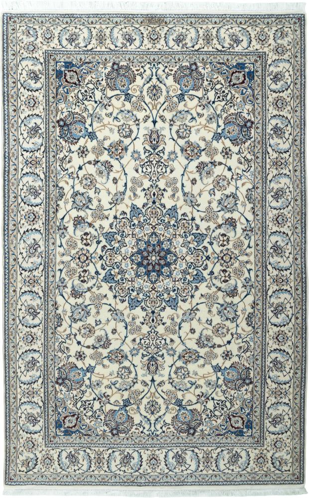 Tapis persan Naïn 6La 198x128 198x128, Tapis persan Noué à la main