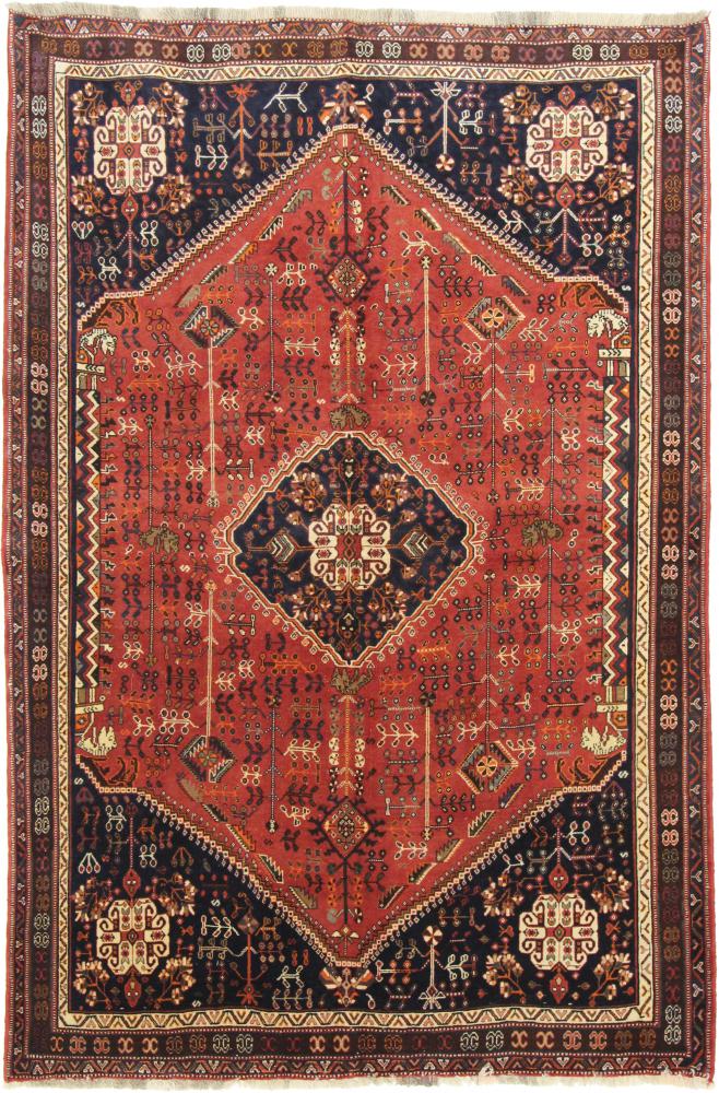 Persisk tæppe Ghashghai 260x170 260x170, Persisk tæppe Knyttet i hånden