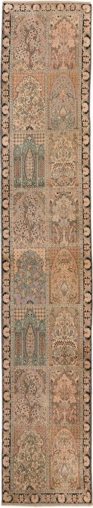 Tapis indien Cachemire 367x68 367x68, Tapis persan Noué à la main