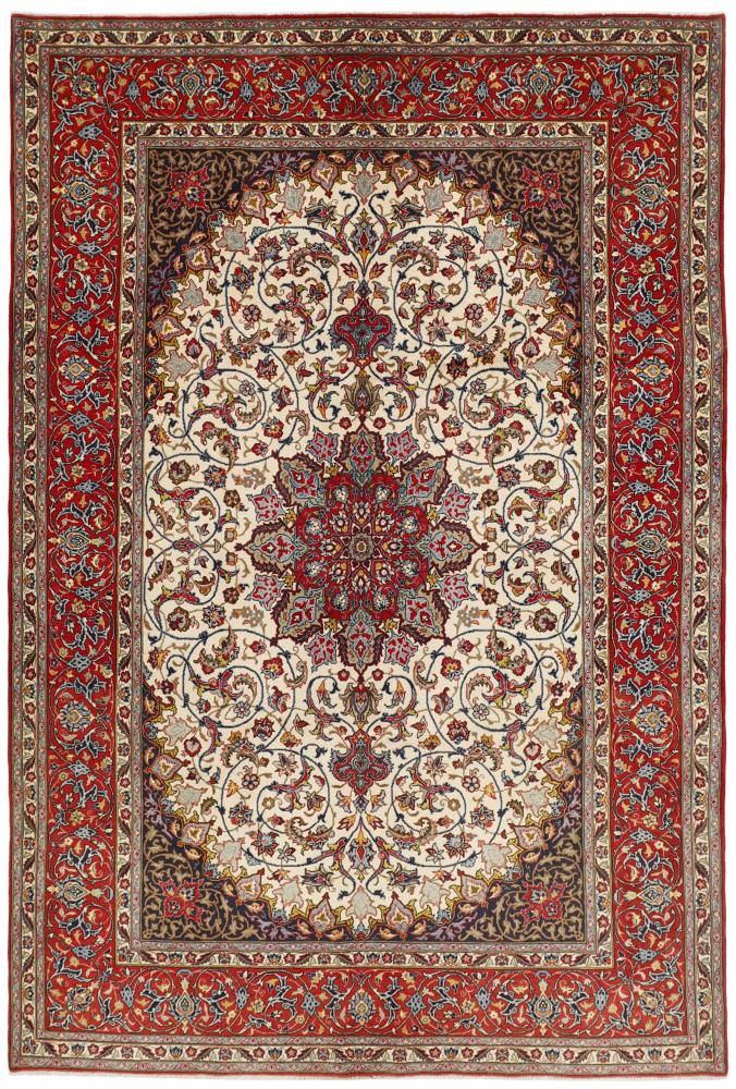 Persian Rug Isfahan 301x201 301x201, Persian Rug Knotted by hand