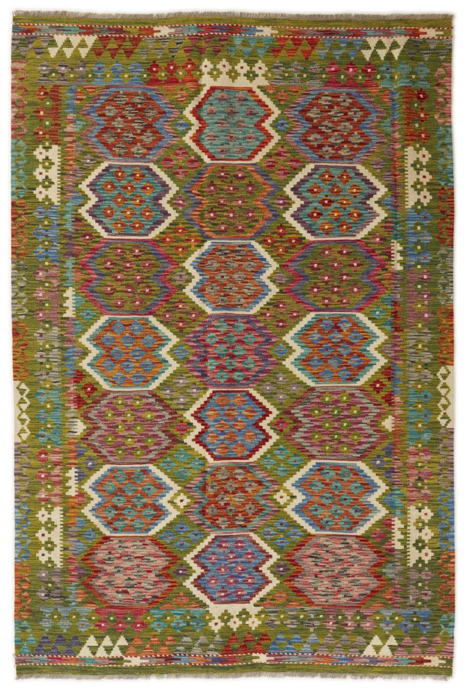 Alfombra afgana Kilim Afghan 247x166 247x166, Alfombra persa Tejido a mano