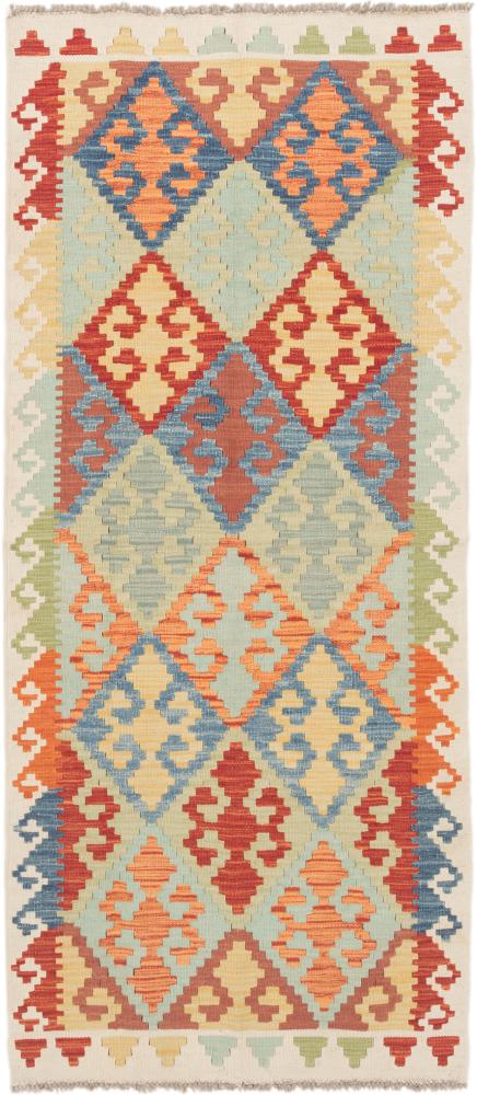 Tapete afegão Kilim Afegão 192x85 192x85, Tapete persa Tecido à mão