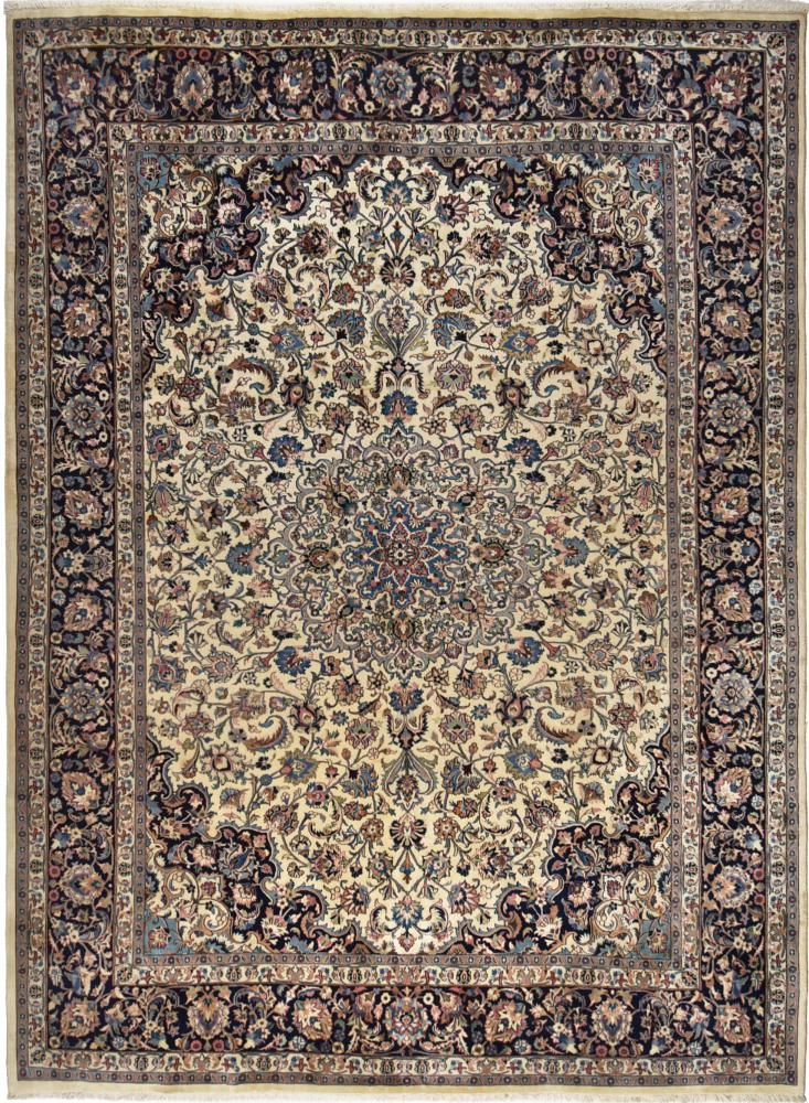Persian Rug Mashhad 13'1"x9'6" 13'1"x9'6", Persian Rug Knotted by hand