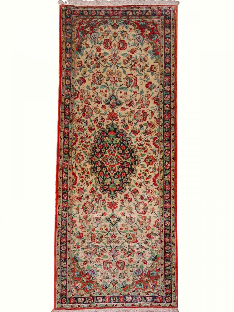 Tapis persan Ghom Soie 151x59 151x59, Tapis persan Noué à la main