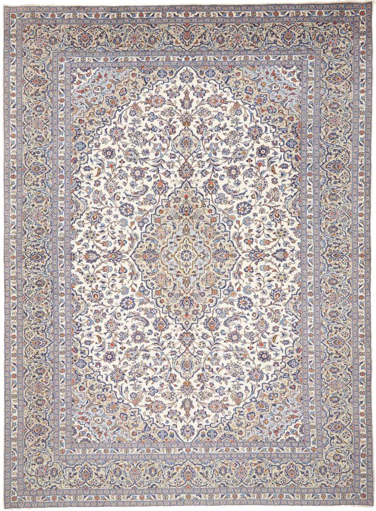 Tapis persan Kashan 401x296 401x296, Tapis persan Noué à la main