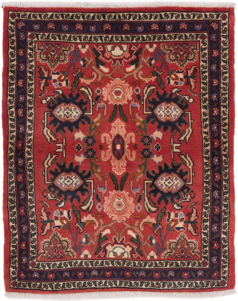 Perzisch tapijt Hamadan 134x111 134x111, Perzisch tapijt Handgeknoopte