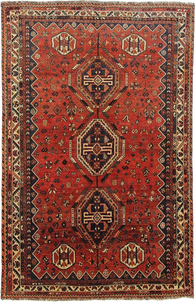 Persisk tæppe Ghashghai 271x173 271x173, Persisk tæppe Knyttet i hånden