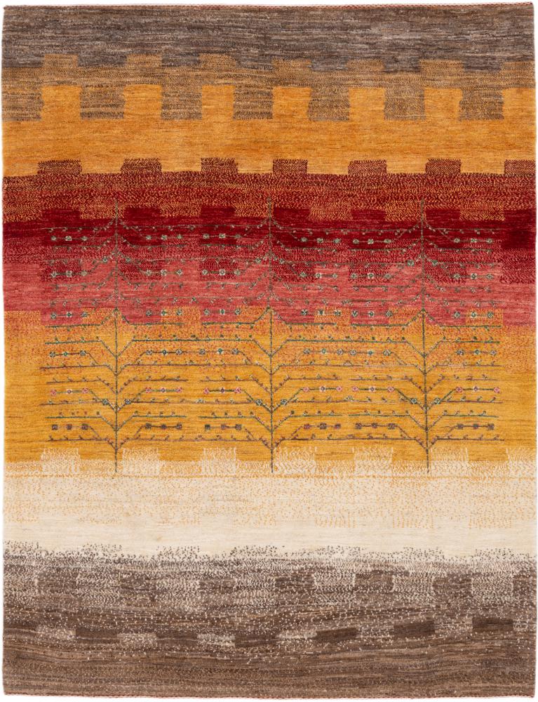 Persialainen matto Persia Gabbeh Loribaft Nowbaft 191x146 191x146, Persialainen matto Solmittu käsin