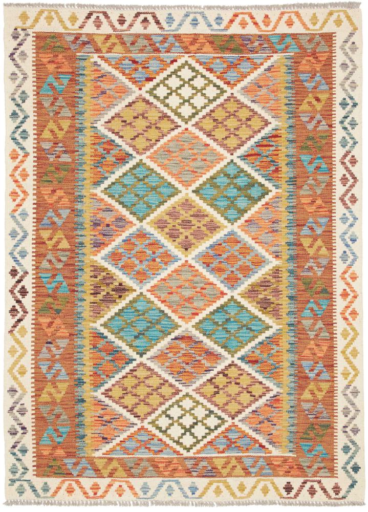 Afghaans tapijt Kilim Afghan 173x127 173x127, Perzisch tapijt Handgeweven