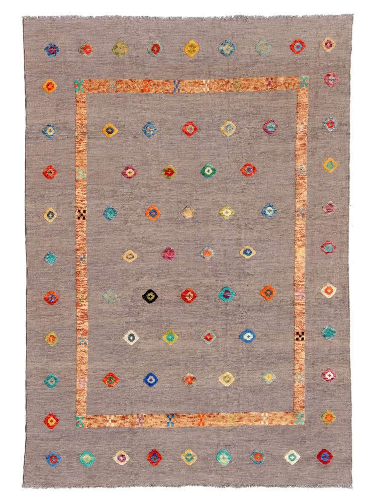Alfombra afgana Kilim Afghan Nimbaft Edition 236x174 236x174, Alfombra persa Tejido a mano