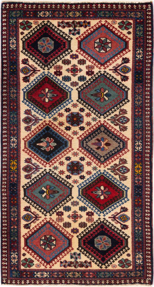 Covor persan Yalameh 104x55 104x55, Covor persan Lucrate de mână