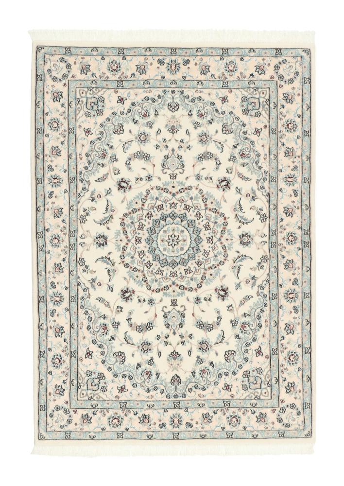 Tapis persan Naïn 6La 161x109 161x109, Tapis persan Noué à la main